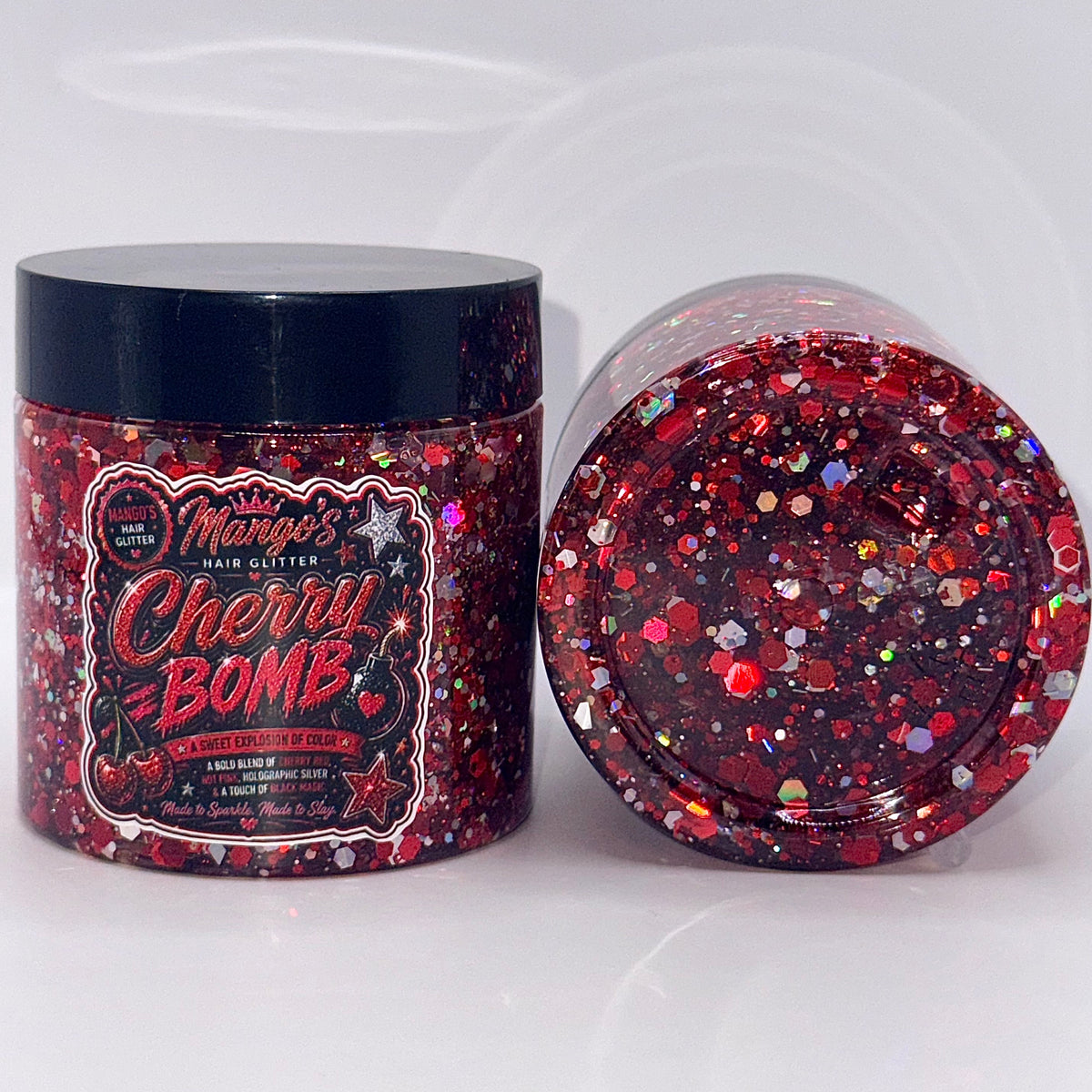 Cherry Bomb - Cosmetic Hair Glitter